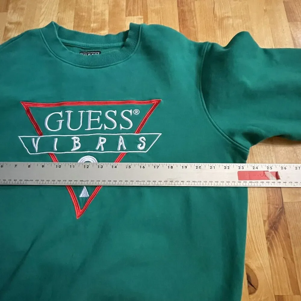 GUESS x J Balvin Vibras Crewneck Sweatshirt A$AP ROCKY Size Large EUC‎